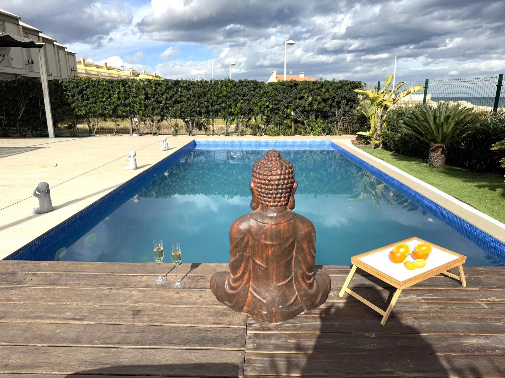 Casa Del Mar, Piscina Privada Frente Al Mar Villa Кулера Екстериор снимка